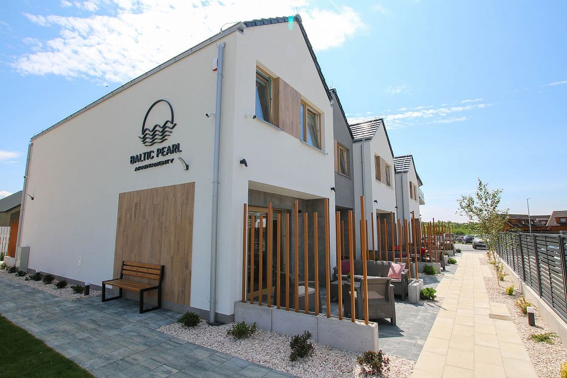 Apartamenty Baltic – widok od frontu