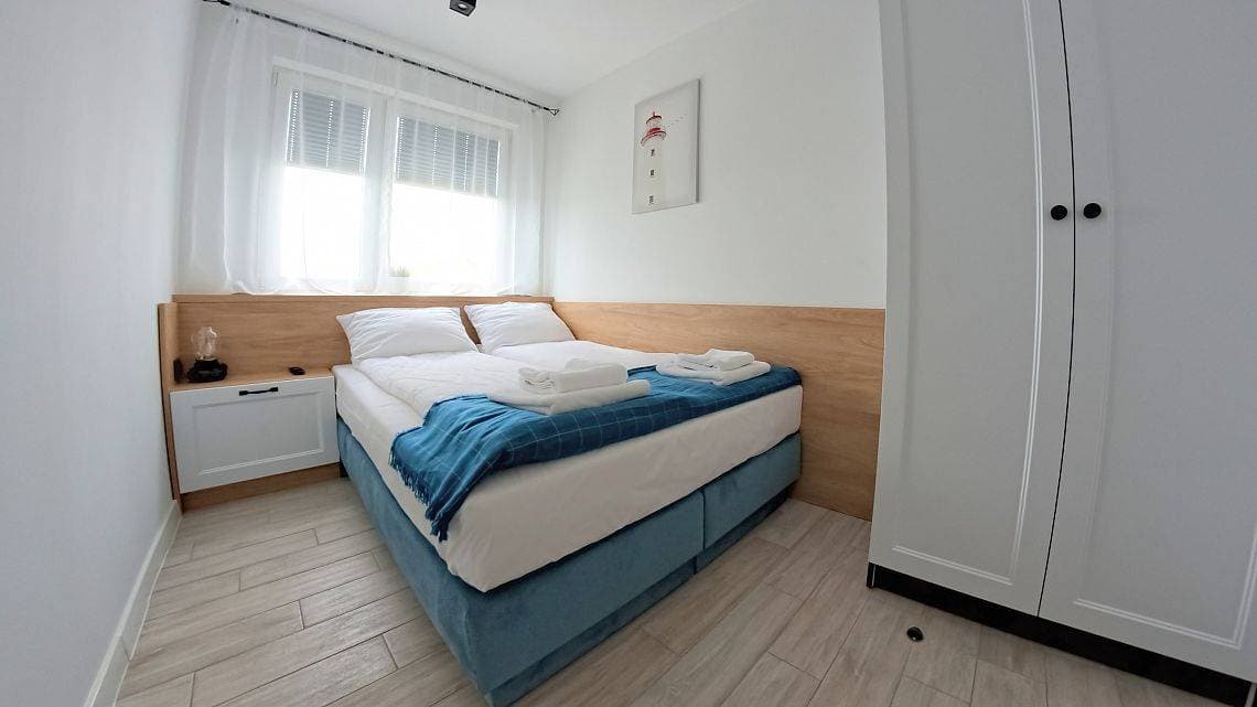 Sypialnia w jasnej tonacji